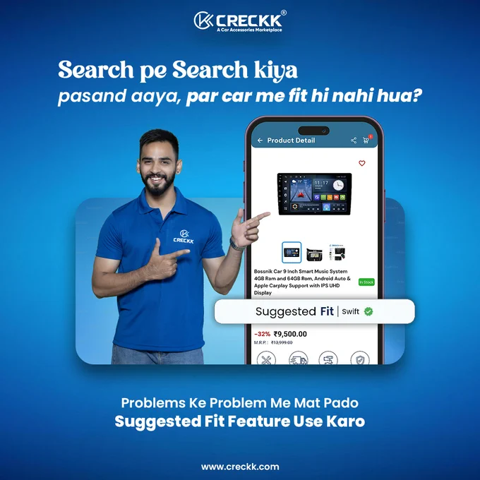 SuggestFit helps you find only the accessories that are compatible with your car. No more confusion or wrong purchases, every product shown is tailored to your vehicle. Shop smarter with personalized recommendations made just for your car.