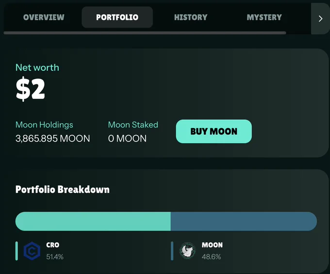 Ok, we have to confess to something ...  We just checked the intern's Net Worth on WolfSwap, and... apparently, his entire crypto empire is valued at a solid $2. Two. Dollars.  But enough about his ramen budget, what's hiding in YOUR portfolio? 👀