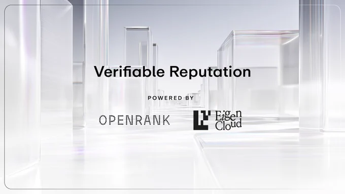  Verifiable Reputation: OpenRank x EigenCloud