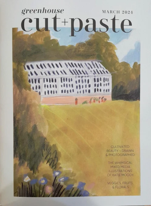Cover of Cut   Paste Magazine Greenhouse issue 