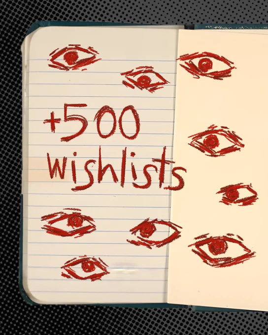 Ya tenemos  500 wishlist en Steam