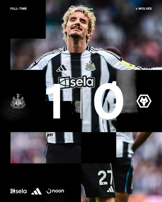 FULL-TIME | Newcastle United 1 Wolves 0