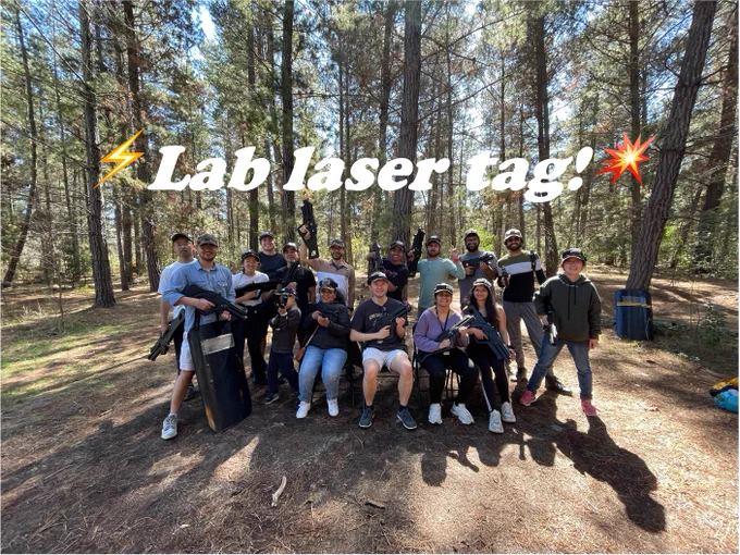 Man Group laser tag, outdoor, Fadden Pines, Canberra Sep 2025