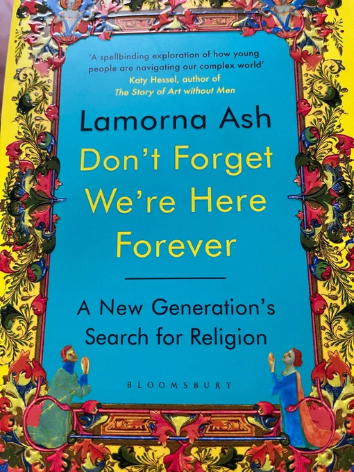 Book cover for 'Don't Forget We're Here Forever' by Lamorna Ash