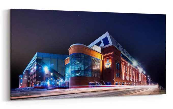 Canvas print of Ibrox stadium