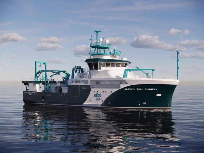 AFBI’s new Research Vessel the R.V. Jocelyn Bell Burnell