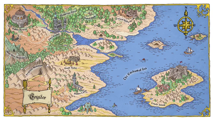 Eryndor Legendary Map (1/1)