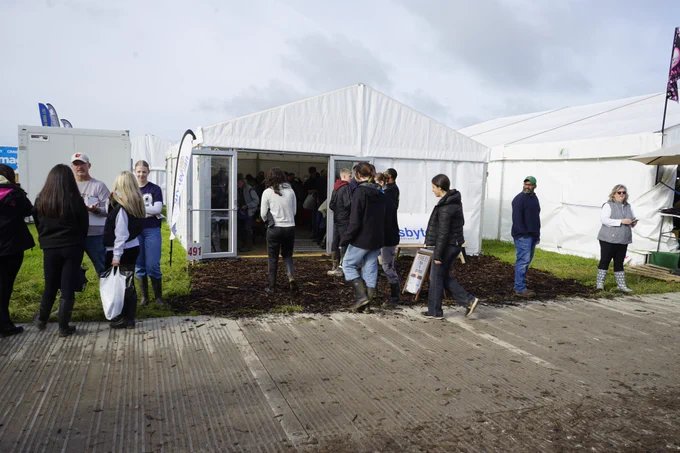 A photo of PCI's stand at the National Ploughing Championships. Great to see so many dropping by and so many great conversations.