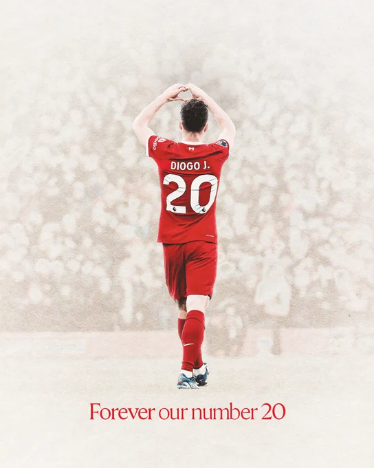 Forever our number 20.