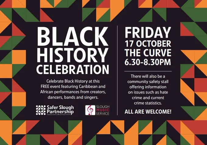 Black History month celebration event
