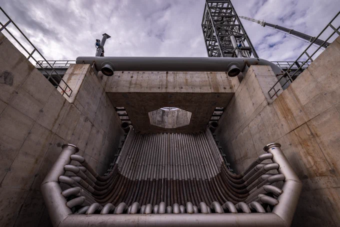 Flame Diverter at SLC-14