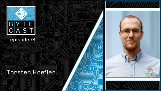 Torsten Hoefler ByteCast photo