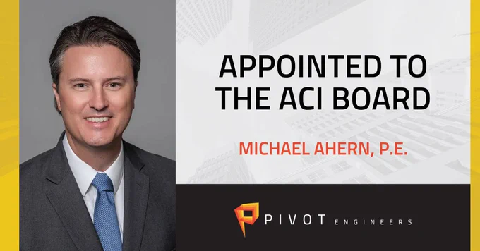 Michael Ahern Appointed to the ACI Board
