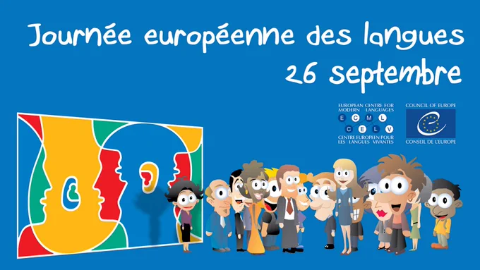 Visuel d'illustration : affiche de la journée européenne des langues du 26 septembre