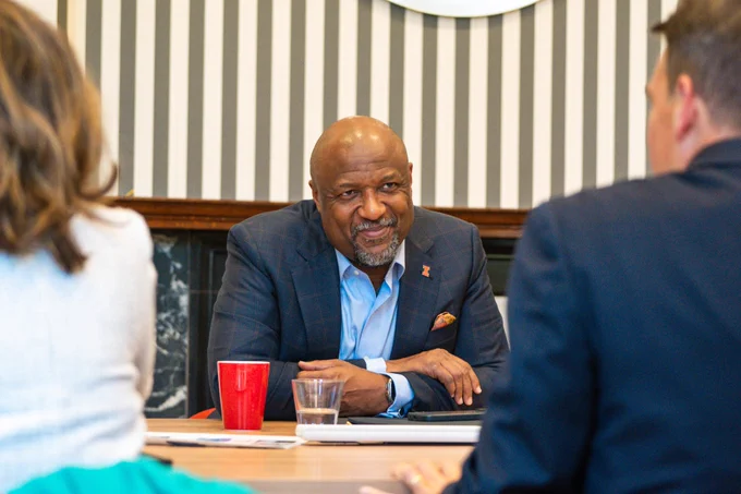 Chancellor of the University of Illinois Urbana-Champaign, Charles L. Isbell, Jr.