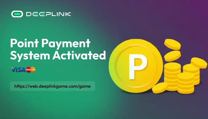 DeepLink point payment system integrated