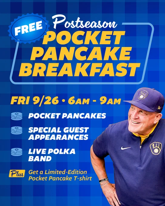 Postseason Pocket Pancake Breakfast