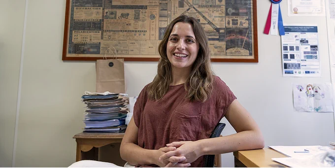 La investigadora complutense Laura Álvaro, premio Claudine Hermann de la Sociedad Francesa de Física