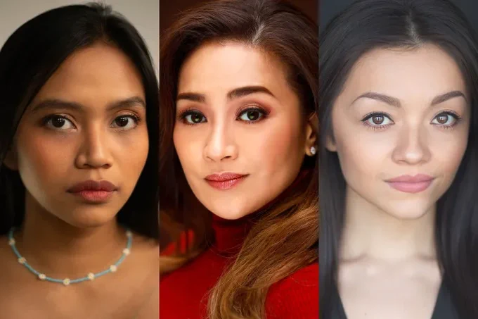 Desmonda Cathabel, Joanna Ampil, Frances Mayli McCann