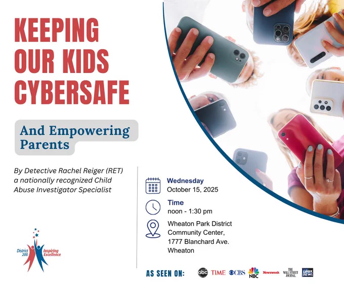 Keeping Our Kids Cybersafe Parent MeetingMeeting