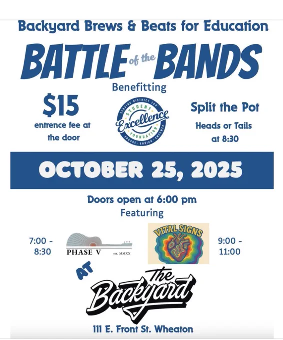 flyer for Backyard Brews