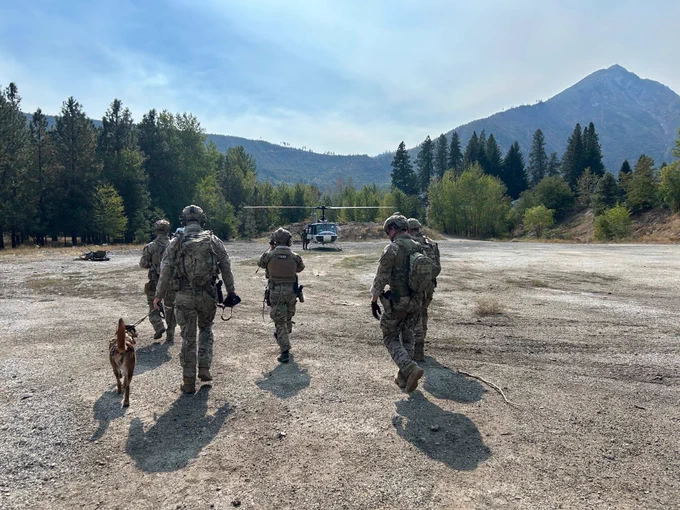 USMS SOG and U.S. Border Patrol BORSTAR found remains believed to be Travis Decker, suspected of kidnapping his daughters in May.