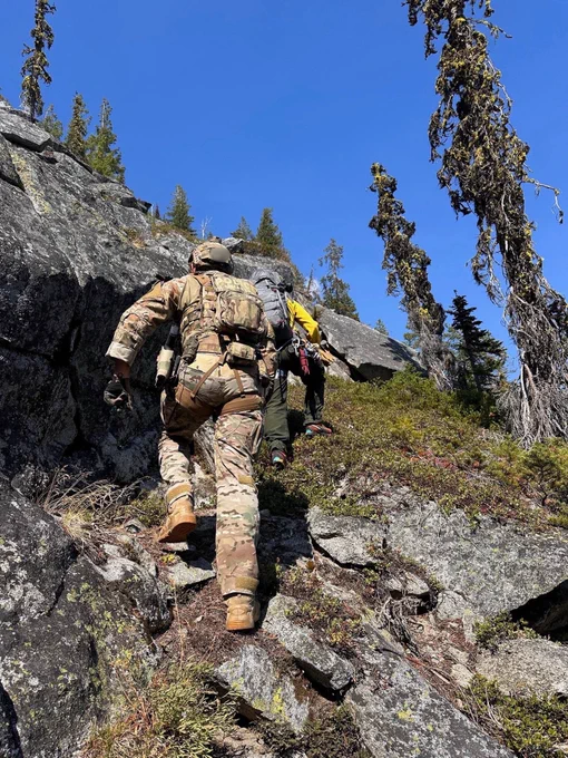 USMS SOG and U.S. Border Patrol BORSTAR found remains believed to be Travis Decker, suspected of kidnapping his daughters in May.