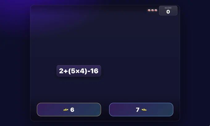 Six or Seven game screenshot