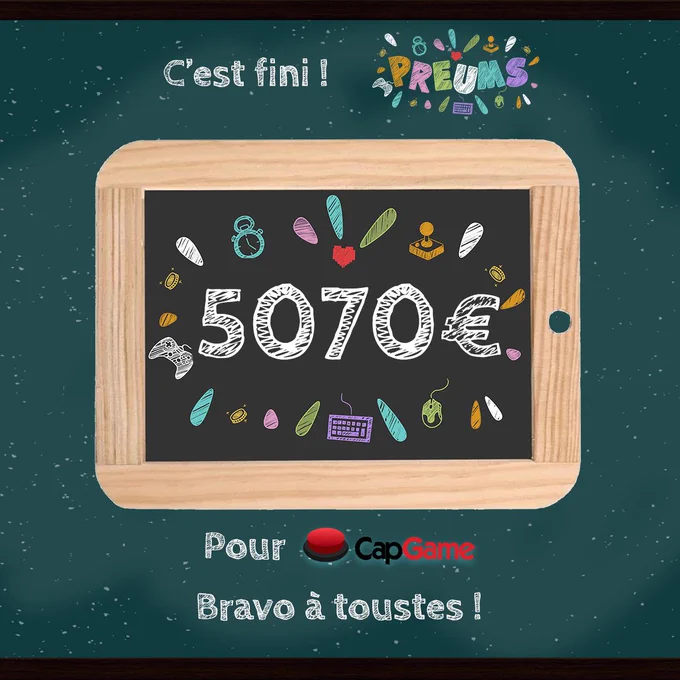 5070€ pour CapGame