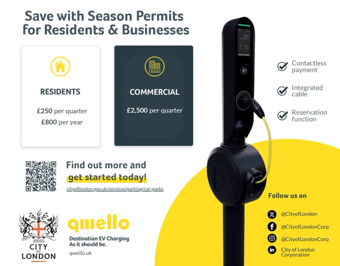 Qwello charging flyer