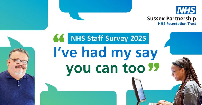 NHS Staff Survey 2025
"I've had my say you can too"