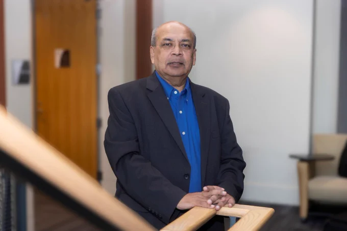 Ashok Goel, professor in the School of Interactive Computing and one of Jill Watson's primary architects.