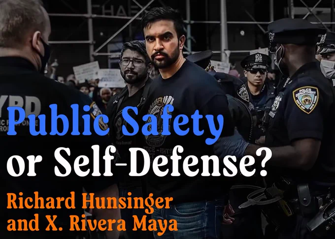 Zohran Mamdani getting arrested by NYPD strategic response group