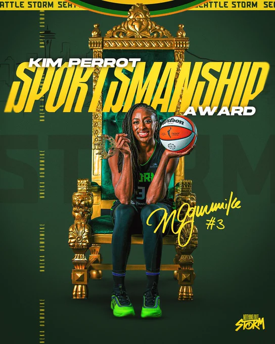 Nneka Ogwumike Kim Perrot Sportsmanship Award