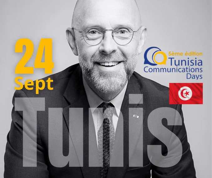 Image de Frédéric Fougerat, président de Tenkan Paris, invité des Tunisia Communications Days.