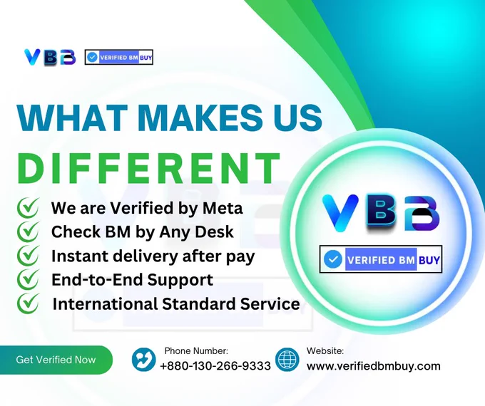 Tired of fake assets and shady sellers?
We’re not just different—we’re VERIFIED. ✅
At VBB-Store - Verified BM Buy, you get:
✅ Authentic Verification – All accounts come with real, verifiable documents.
✅ Long-Term Reliability – Our accounts are built for stability, not short-term use.
✅ No Fake Accounts – We never rely on low-quality or fake setups.
✅ Compliance-First Approach – Always aligned with Meta’s policies.
✅ Reinstated Profiles – Professionally recovered for maximum trust.
✅ Global Client Base – Trusted by businesses worldwide.
✅ High Success Rate – Proven track record with active clients.
✅ Dedicated After-Sales Support – Assistance doesn’t stop after purchase.
✅ Secure Delivery – Safe, private, and confidential process.
✅ Business-Ready Accounts – Fully prepared for ad campaigns from day one.
✅ Trusted Reputation – Known for transparency and professionalism.
✅ Scalability Options – Solutions tailored for startups to enterprises.
✅ Meta Tool Access – Direct access to Ballon &