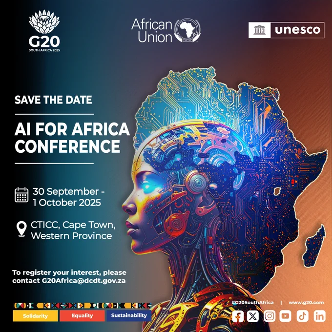 Save the date: AI for Africa Conference 2025