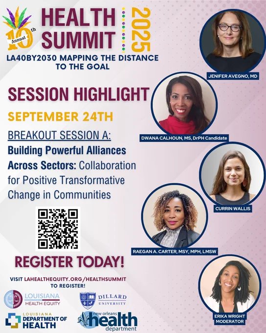 10th Anniversary Louisiana 2025 Health Summit #Health #Healthcare #CommunityHealth #PublicHealth #ChronicDisease #HeartHealth #CardiovascularDisease #Cancer #CancerSurvivorship #Diabetes #PatientCenteredCare #FQHC #RuralHealth #CommunityEngagement #NewOrleans #Lafayette #LakeCharles #Shreveport #Grambling #Opelousas #Carencro #Acadiana #Monroe #Ruston #Tallulah #MorganCity #Plaquemine