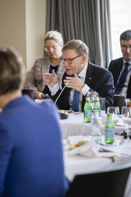 German Foreign Minister Wadephul at the meeting.