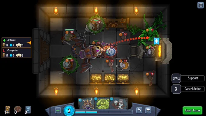 Abalon: Roguelike Tactics CCG, by @D20studio
