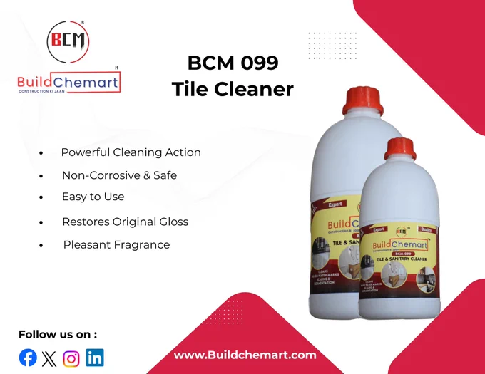 BCM 099 Tile Cleaner Features and benefits