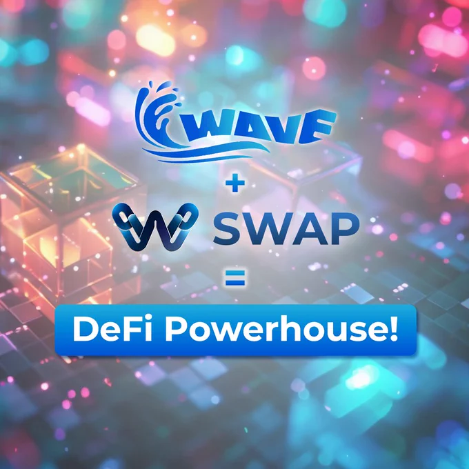 WAVE   W Swap = Powering the Future of DeFi ⚡

With W Swap, powered by WAVE, you can:

🔹 Swap tokens instantly & securely
🔹 Farm and earn sustainable rewards
🔹 Boost yields with farming multipliers

🚀 DeFi on W Chain—simple, transparent, and rewarding.

👉 Start on W Swap: https://app.w-swap.com/

👉 Explore WAVE: https://wave.w-chain.com/