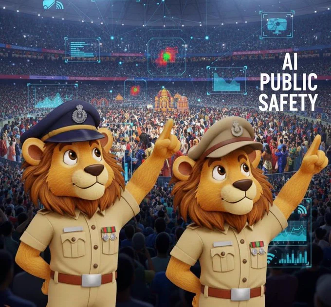 Making Iconic Events Safer with AI and Police
This #IPL2025, we had the privilege of working with @greaterchennaipolice at M.A. Chidambaram Stadium, providing our AI-powered visual surveillance system. Using existing CCTV footage, we supported crowd monitoring for 30 - 38K spectators per match, helped manage large gatherings, and assisted in identifying potential suspects. Thanks to AI, Chennai Police were able to recover lost phones within 48 hours - a true example of effective teamwork!

The success of this Chennai model caught the attention of  Greater Mumbai Police, who referred to our work when they needed enhanced crowd management during the 10-day #GaneshChaturthi festival, attended by over 40 lakh people. We had the honor of extending our solutions there as well, helping ensure smooth crowd movement, safety, and swift incident responses throughout the celebrations.

A heartfelt thank you to both the Greater Chennai Police and Greater Mumbai Police for their trust, guidance.