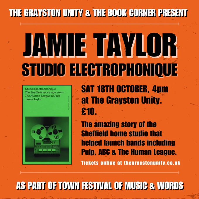 Jamie Taylor Studio Electrophonique event in Halifax