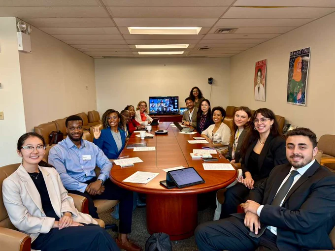 Group photo from our Youth Leadership Intergenerational Dialogue 