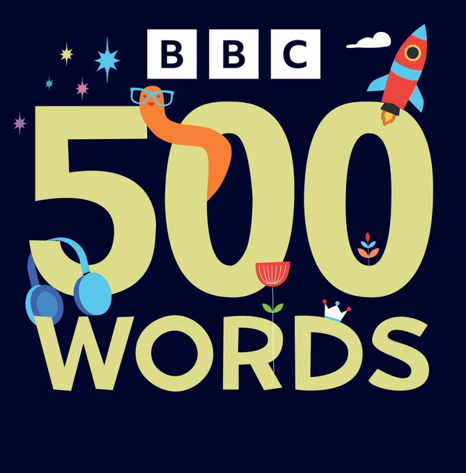 Logo of the BBC 500 Words competition. 