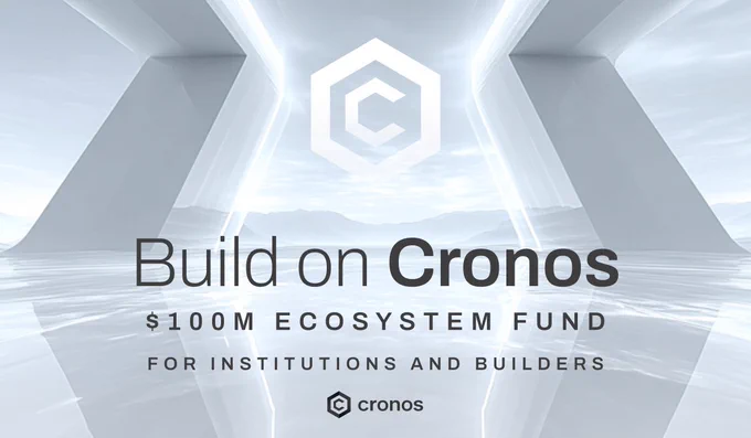 BREAKING: @cronos_chain Launches Build On Cronos; $100M Fund Refocused into Institutional Leap, Apex & Ignition Programs for Builders