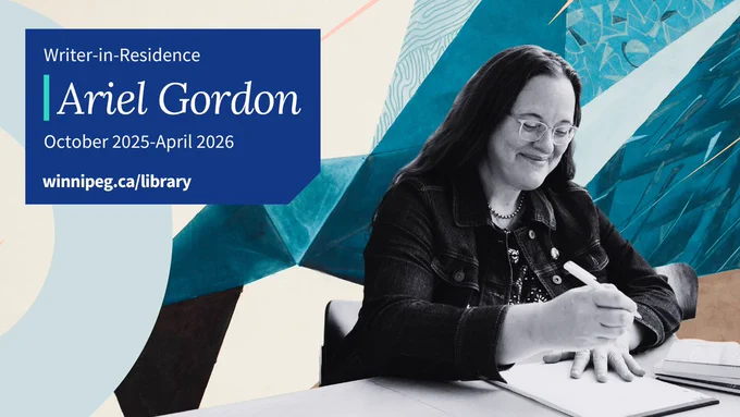 Ariel Gordon (she/her) is a Winnipeg/Treaty 1 territory-based writer, editor, and enthusiast.  Gordon is the author of seven books, the most recent of which are the essay collection Fungal: Foraging in the Urban Forest (Wolsak & Wynn, 2024) and the just-released speculative fiction hybrid novel Blood Letters, co-authored with GMB Chomichuk (Great Plains Press, 2025).