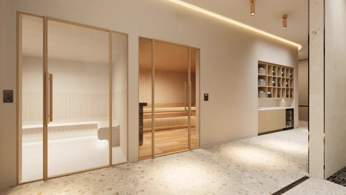 Flexible wellness spaces for yoga, meditation, and quiet reflection
