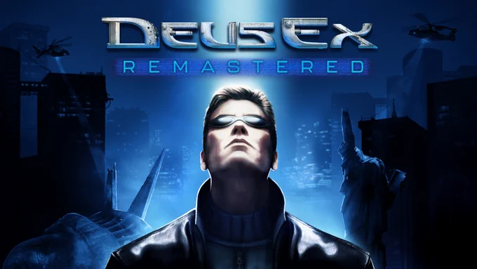 Key art for Deus Ex Remastered